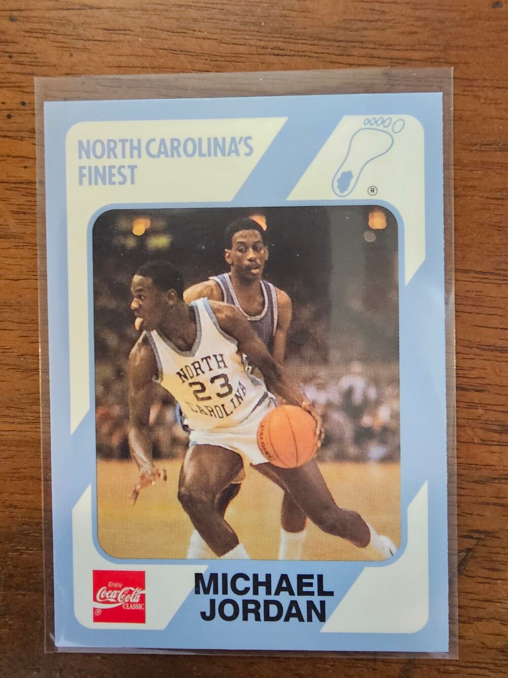 Michael Jordan 1989 Collegiate Collection #17 - Carolina's Finest - Fresh Pull
